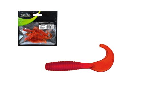 WIZARD HARPEX TWIST RED 5CM 10PCS/BAG
