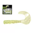 WIZARD HARPEX TWIST LARVA CLEAR 5CM 10PCS/BAG