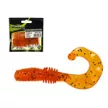 WIZARD HARPEX TWIST EXTRA POPPY-ORANGE 5CM 10PCS/BAG