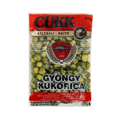 CUKKG YÖNGYKUKORICA NAGY ZÖLD