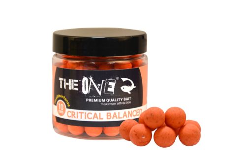 THE ONE CRITICAL BALANCED HOOKBAIT N-BUTIRYC ACID 10 MM ORANGE 50 GR