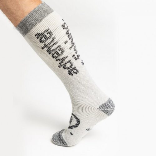 ADVENTER FUNCTIONAL SOCKS MERINO STEEL L