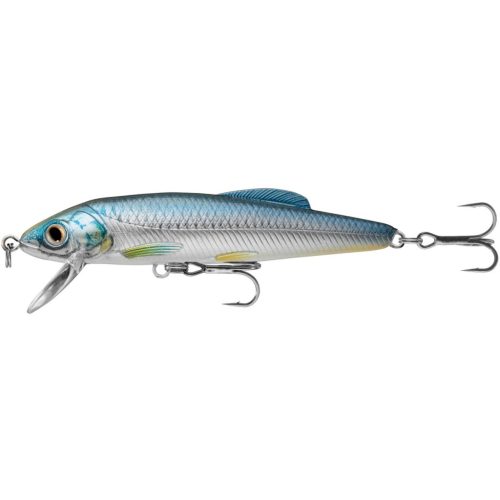 LIVETARGET MINNOW FINESSE JERKBAIT SILVER/BLUE 75 MM 7G 