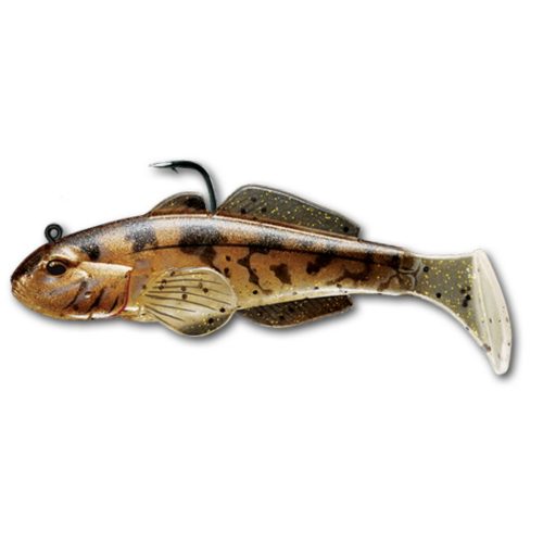 LIVETARGETG OBY SWIMBAIT NATURAL/BRONZE 80 MM 14G 