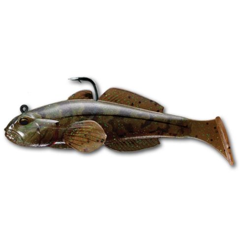 LIVETARGETG OBY SWIMBAIT BROWN/PUMPKIN 80 MM 14G 
