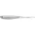 LIVETARGET GHOST TAIL MINNOW DROPSHOT BAIT SILVER/PEARL 95 MM