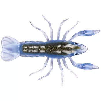   LIVETARGET 2.8" CRAWFISH UN-RIGGED BLUE / GREEN 71 MM  SINKING