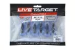 LIVETARGET 2.8" CRAWFISH UN-RIGGED YELLOW / PUMPKIN 71 MM  SINKING 6DB/CS