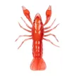 LIVETARGET 2.8" CRAWFISH UN-RIGGED RED / RED 71 MM SINKING 6DB/CS