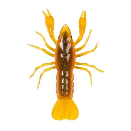 LIVETARGET 2.8" CRAWFISH UN-RIGGED ORANGE / GREEN 71 MM SINKING 6DB/CS