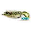 LIVETARGET FROG WALKING BAIT YELLOW/BLACK 65 MM 21 G