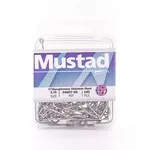 MUSTAD O'SHAUGHNESSY STAINLESS HOOKS STAINLESS STEEL 1/0 7DB/CSOMAG