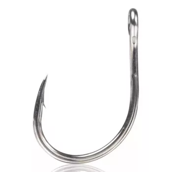 MUSTAD KAIJU SINGLE RING TITAN STEEL 1/0 7DB/CS