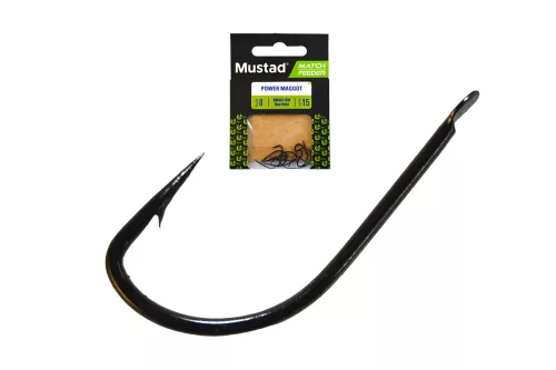 MUSTAD MATCH FEEDER POWER MAGGOT  8 15DB/CSOMAG