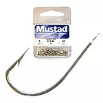 MUSTAD CRYSTAL HOOKS NICKEL  5/0 25DB/CSOMAG