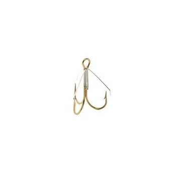 MUSTAD WEEDLESS TREBLE 6 BRONZE 5DB/CSOMAG