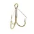 MUSTAD WEEDLESS TREBLE 6 BRONZE 5DB/CSOMAG
