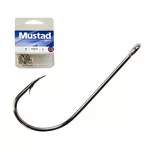 MUSTAD LONG SHANK BEAK 3/0 NICKEL 25PCS/BAG