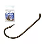 MUSTAD BEST KIRBY HOOKS BRONZE 6 10DB/CSOMAG