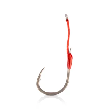 MUSTAD HOODLUM SPEED SINGLE,  8/0 TITAN STEEL 2PCS/BAG