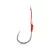 MUSTAD HOODLUM SPEED SINGLE,  8/0 TITAN STEEL 2PCS/BAG