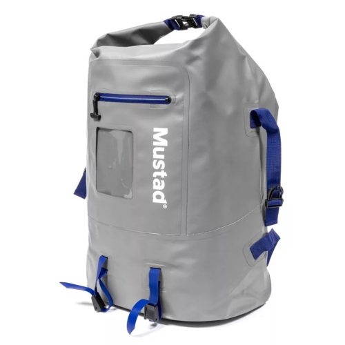 MUSTAD  VÍZÁLLÓ TÁSKA DAYBREAK DRY ROLL-UP BACK PACK, GRAY/BLUE, 40L