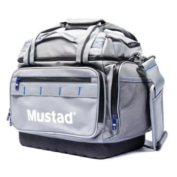   MUSTAD PERGETŐTÁSKA GAME TIME TOTE - TACKLE - MULTI GRAY/BLUE