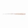 MUSTAD AJI STRAIGHT TAIL 3'' UV CLEAR RED GLITTER 12DB/CSOMAG