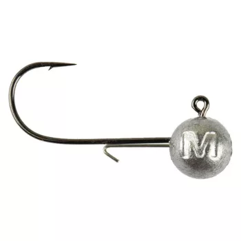 MUSTADBALL JIG HEAD W/KEEPER 4 3G 6DB LEAD