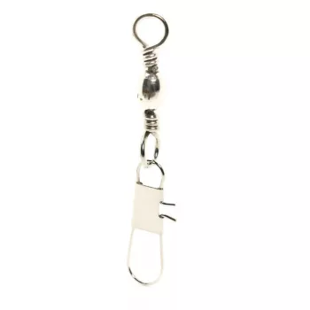 MUSTAD BARREL SWIVEL WITH INTERLOCK SNAP 1/0×B5 6DB/CSOMAG