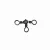 MUSTAD BARREL THREE WAY CROSS SWIVEL 1/0 6DB/CSOMAG