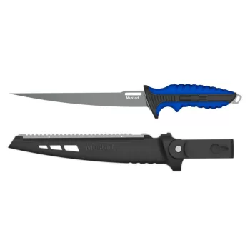   MUSTAD 8" 4116 STAINLESS STEEL FILLET KNIFE - PTFE NON-STICK COATING BLUE