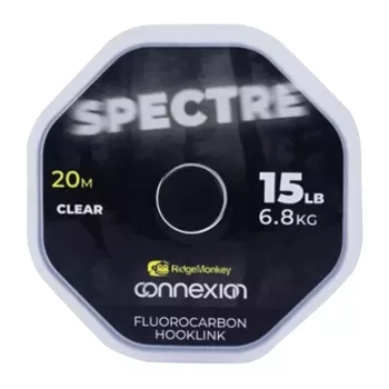   RIDGEMONKEY CONNEXION SPECTRE FLUOROCARBON HOOKLINK ELŐKEZSINÓR 15LB 20M