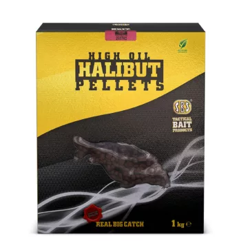 SBS HIGH OIL HALIBUT PELLETS FISH 1 KG 4 MM