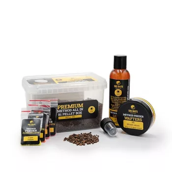   SBS PREMIUM METHOD ALL IN B1 PELLET BOX PINEAPPLE 2-4 MM 400G