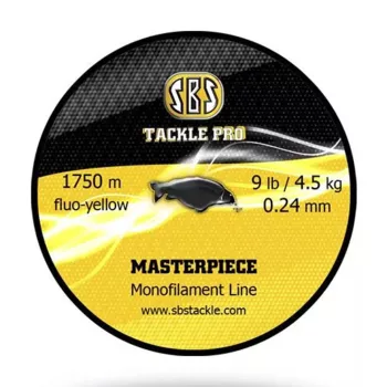 SBS Masterpiece Monofilament Line fluo yellow 1240 0.30