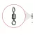 NYTRO CONNEX MIXED-EYE FEEDER SWIVELS 8