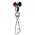 NYTRO CONNEX SLIDING FEEDER BEAD WITH HOOKED SNAP SMALL