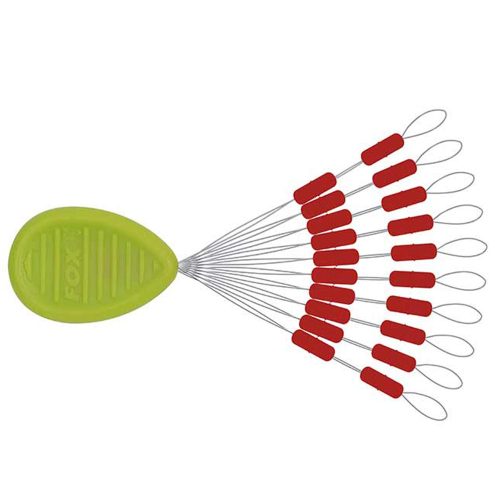 Fox Rage Predator Float Stops - Red