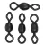 Fox Rage Predator Diamond Swivels