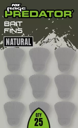 Fox Rage Predator Bait Fins - Natural