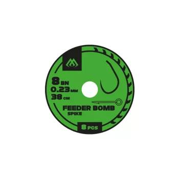   Mikado Feeder Bomb Csalitüskés Szakállnélküli Horog No. 6