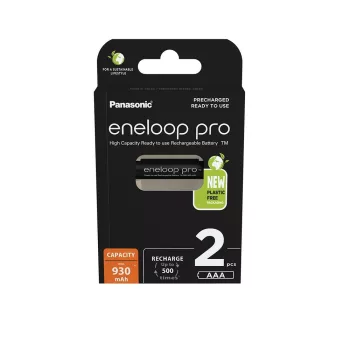   eneloop pro BK-4HCDE/2BE AAA/mikro 930mAh Ni-MH akkumulátor 2db/csomag