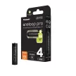 eneloop pro BK-4HCDE/4BE AAA/mikro 930mAh Ni-MH akkumulátor 4db/csomag