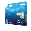 eneloop BK-4MCDEC4BE AAA/mikro 800mAh Ni-MH akkumulátor 4db/csomag + akkubox