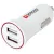 SKROSS USB töltő, autós, szivargyújtó (2x USB-A, 1A/2,4A)