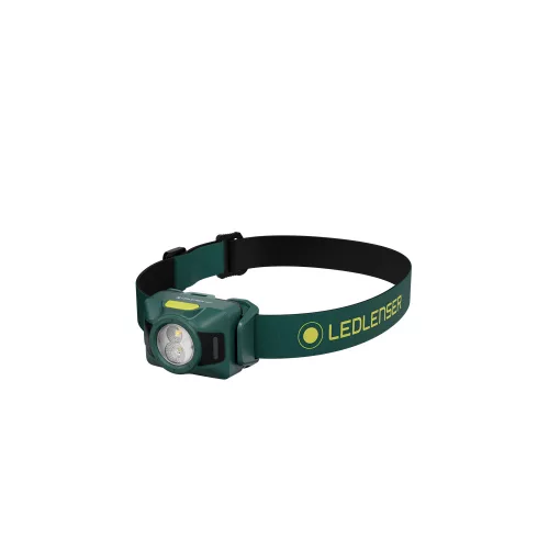 LEDLENSER HF4G 450 lumen fejlámpa zöld