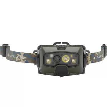   LEDLENSER HF8R Core RGB 1600lm/210m, Li-ion, tölthető fejlámpa, terepmintás