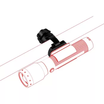   LEDLENSER Univerzális rögzítőbilincs E típus P és H széria kormány