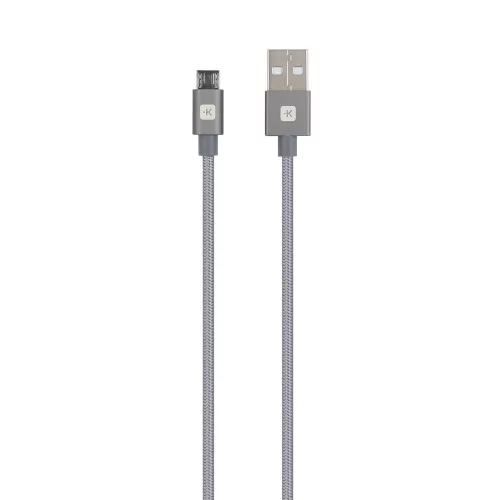 SKROSS Steel Line USB kábel, töltő, szinkron (microUSB) 1,2m